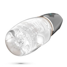 Masturbador Masculino Recargable Vibrador y Succionador Quasar Crushious