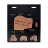Masturbador Realístico 3D Vagina Vibradora Passion Flower Baby