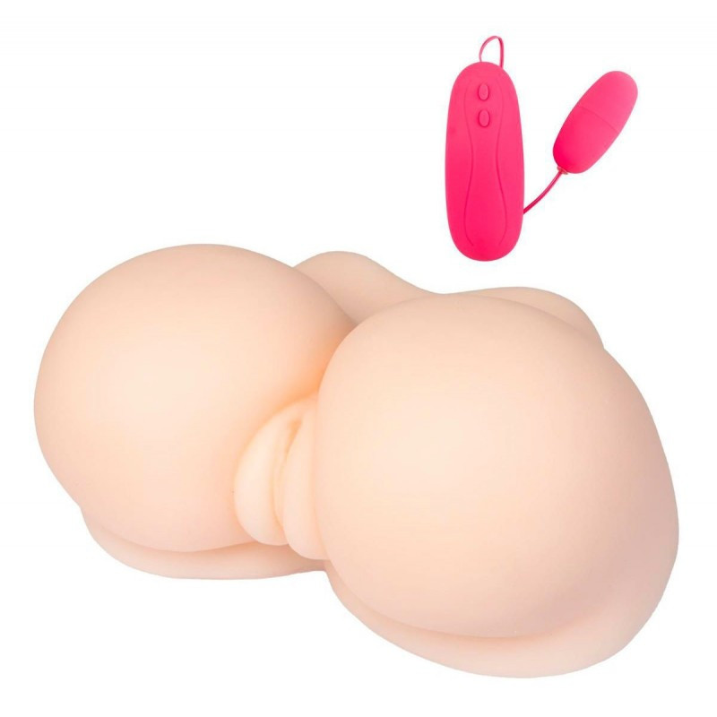 Masturbador Realístico 3D Vagina Y Culo Con Vibración XL