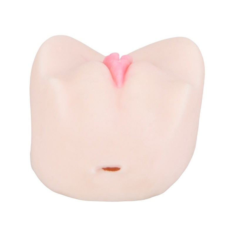 Masturbador Realístico Con Vibración Vagina y Ano