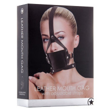 Mordaza Ouch Leather Mouth Gag Negra