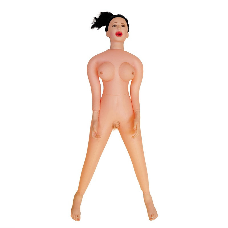 Muñeca Hinchable Con Masturbador y Vibración Angelina Boss Series