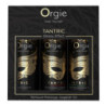 Orgie Tantric Sensual Massage Oil Glossy Efect 3 x 30ml
