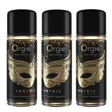 Orgie Tantric Sensual Massage Oil Glossy Efect 3 x 30ml