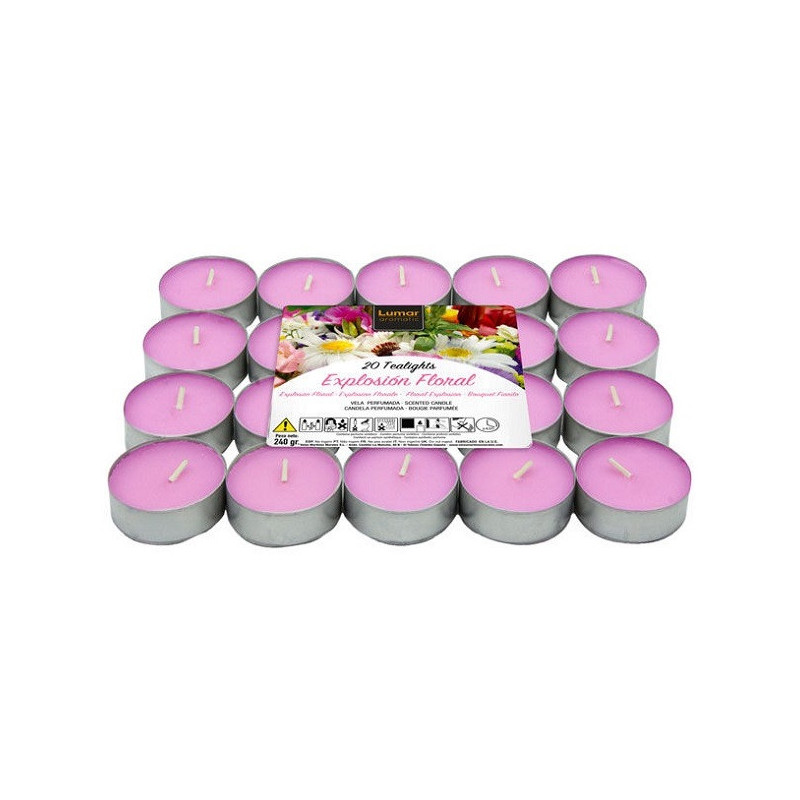 Pack 20 Tealights Explosión Floral