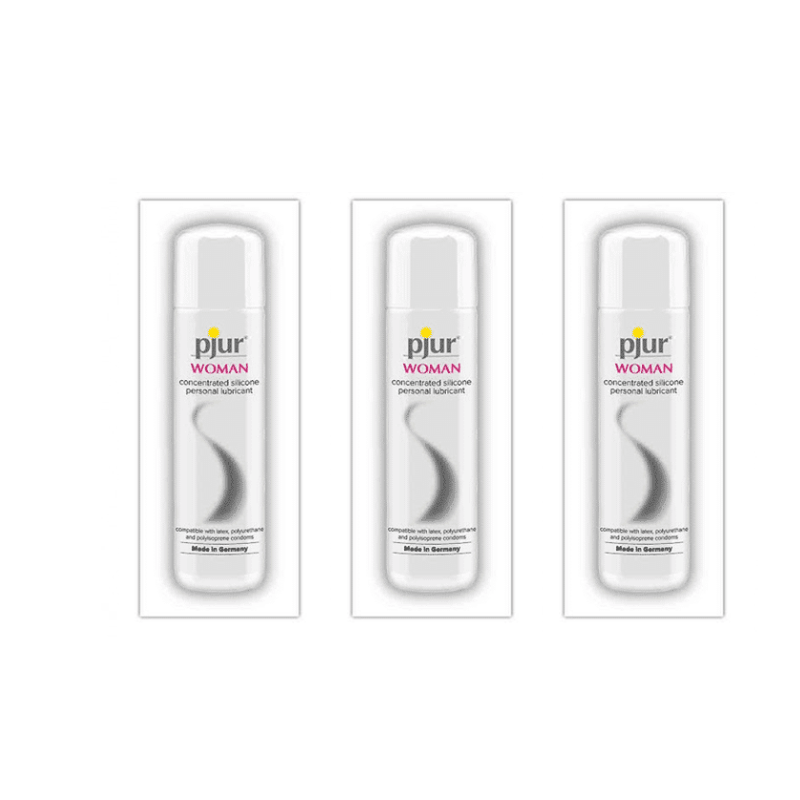 Pack 3 sobres Monodosis Lubricante Silicona Pjur Woman 1,5 ml