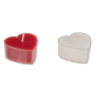 Pack 8 Velas Tealight Corazón